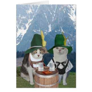 Kundengerechte lustige deutsche Katzen/Kätzchen