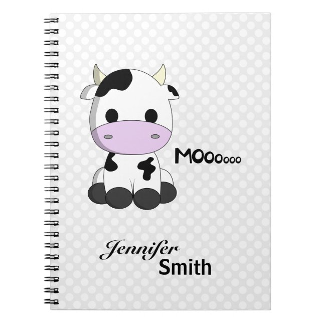 Kundengerechte Mädchen des niedlichen kawaii Notizblock (Vorderseite)