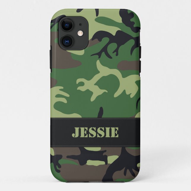 Kundengerechte MilitärCamouflage Case-Mate iPhone Hülle (Rückseite)