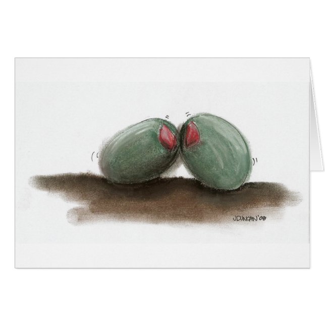 Kundengerechte Olive, die Sie kardieren (Vorderseite (Horizontal))