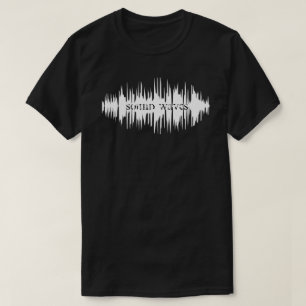 Kundengerechte Schallwelle-Musik T-Shirt