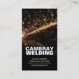 Kundengerechte Schweißens-Visitenkarten Visitenkarte