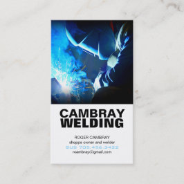 Kundengerechte Schweißens-Visitenkarten Visitenkarte