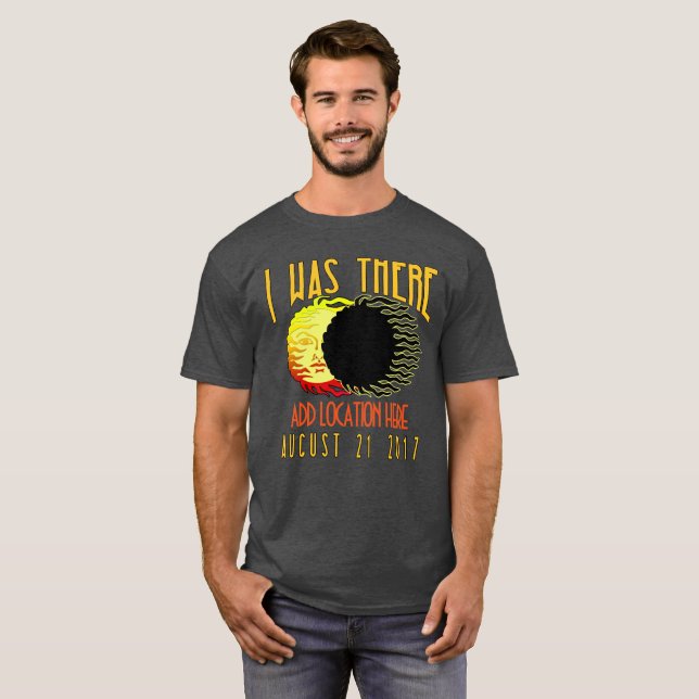 KUNDENGERECHTE SONNENFINSTERNIS 2017 T-Shirt (Vorne ganz)