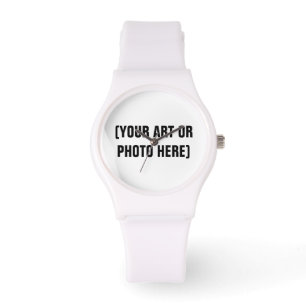 Kundengerechte sportliche Uhr (weiß)
