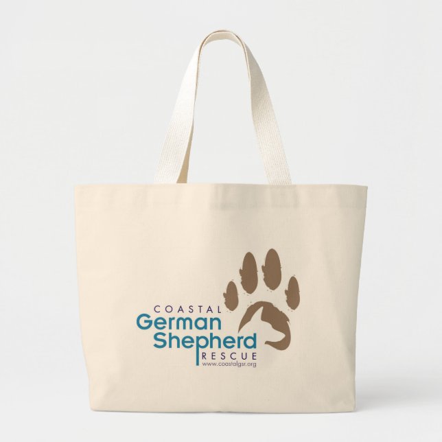 Kundengerechte Taschen-Tasche - Küsten-GSR Jumbo Stoffbeutel (Vorne)