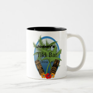 Kundengerechte Tiki Bar-Tasse Zweifarbige Tasse