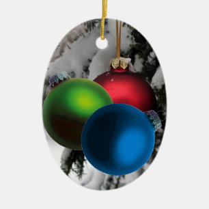 Kundengerechte Verzierung der Weihnachtsverzierung Keramik Ornament