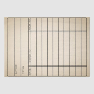 Kundengerechte Vintage Seidenpapier