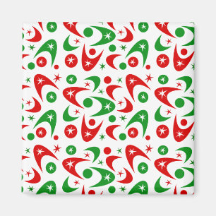 Kundengerechte Weihnachtsbumerangs Magnet