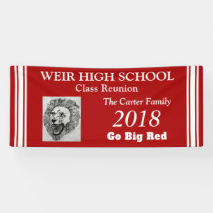 Kundengerechte Wiedersehen-Fahne, Ihr FOTO, TEXT Banner