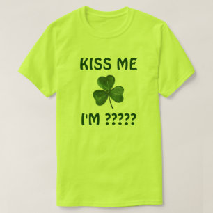 Kundengerechten St Patrick Tag T-Shirt