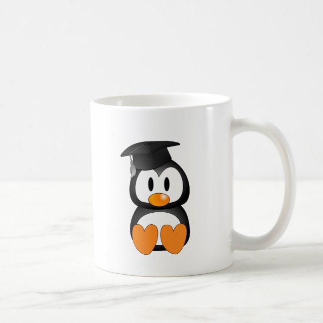 Kundengerechter AbschlussPenguin Kaffeetasse (Rechts)