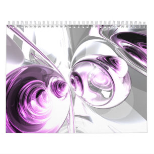 Kundengerechter abstrakter Kunst-Kalender Kalender