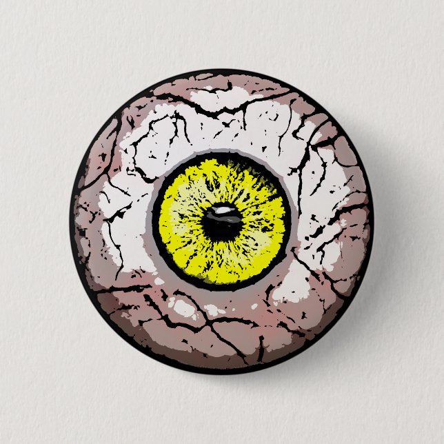 Kundengerechter Augapfel - Knopf Button (Vorderseite)