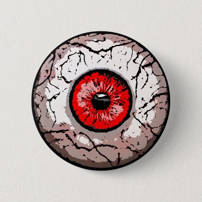 Kundengerechter Augapfel - Knopf Button (Vorderseite)