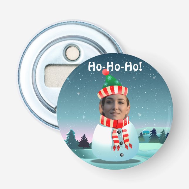 Kundengerechter Bild-Schneemann Flaschenöffner (Vorderseite)