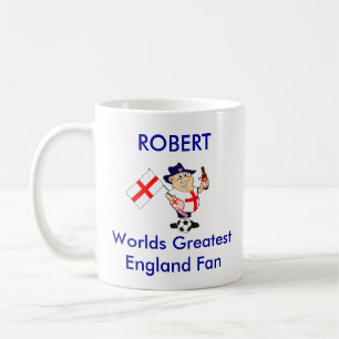 Kundengerechter England-Fußballfan Tasse