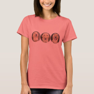 Kundengerechter gelber Labrador T-Shirt