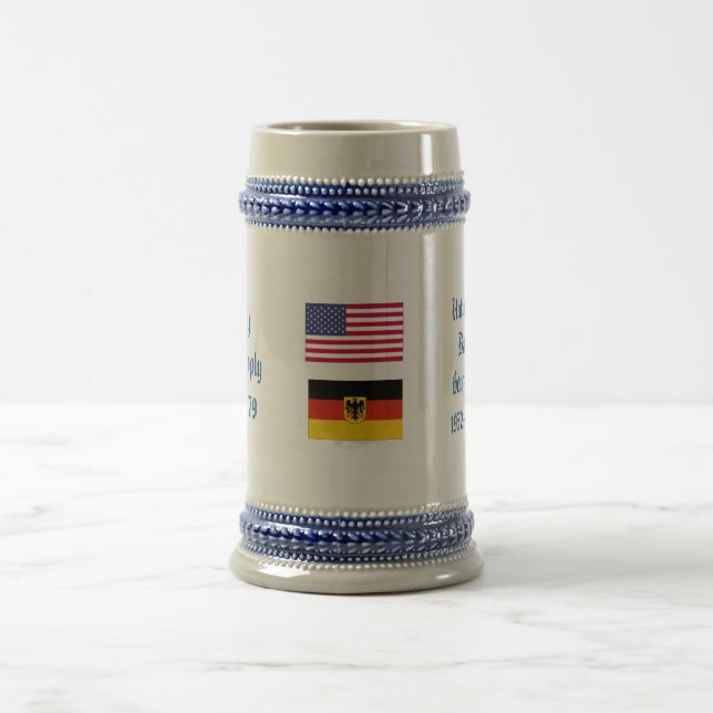 Kundengerechter Hahn Stein Bierglas (Mittel)