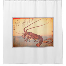 KUNDENGERECHTER JAPANER WOODBLOCK Duschvorhang