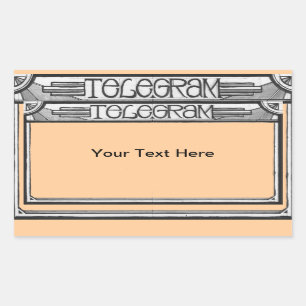 Kundengerechter Kunst-Deko Steampunk Rechteckiger Aufkleber