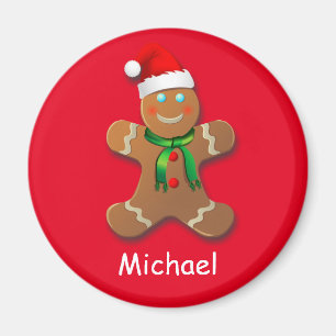 Kundengerechter Lebkuchen-Mann Magnet