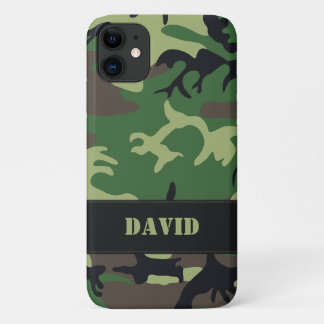 Kundengerechter MilitärCamouflageipod-Touch-Fall iPhone 11 Hülle