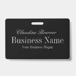 Kundengerechter Namensgezeigtes w Klipp des Ausweis