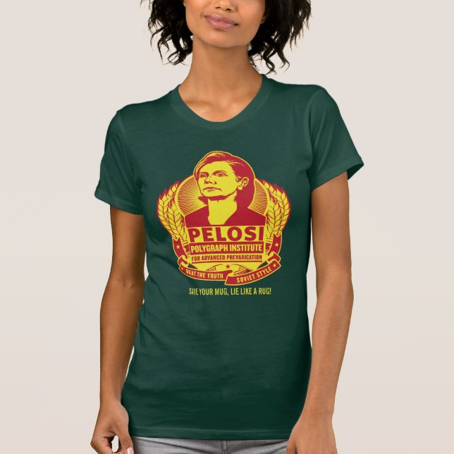 Kundengerechter Parodie-T - Shirt Nancys Pelosi (Vorderseite)