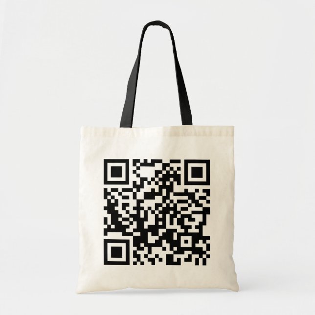 kundengerechter QR Code Tragetasche (Vorne)