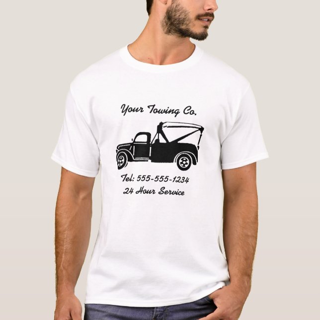 Kundengerechter Schleppen-T - Shirt (Vorderseite)