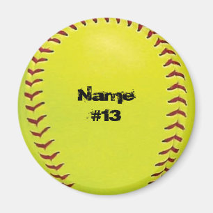 Kundengerechter Softball-Magnet Magnet