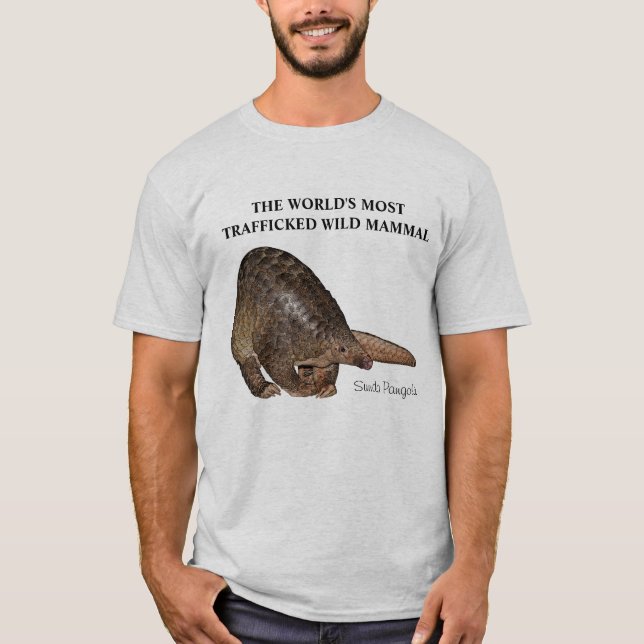 Kundengerechter Sunda Pangolin-T - Shirt (Vorderseite)