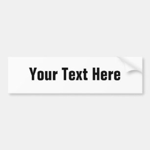 Kundengerechter Text-nur Autoaufkleber