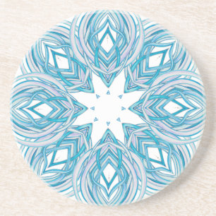 Kundengerechter Untersetzer Blüteoffener Mandala-