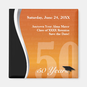 Kundengerechtes 50 Jahr-Klassen-Wiedersehen Magnet