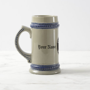 Kundengerechtes Bier Stein mit Gumba Party-Logo Bierglas