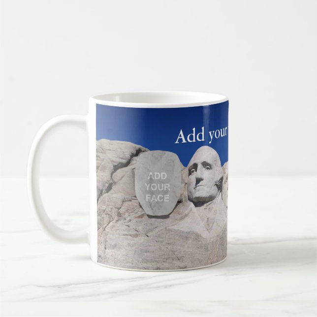 Kundengerechtes der Mount Rushmore nationales Tasse (Links)