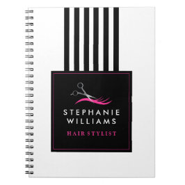 Kundengerechtes Haar-Stylist-Anmerkungs-Buch Notizblock