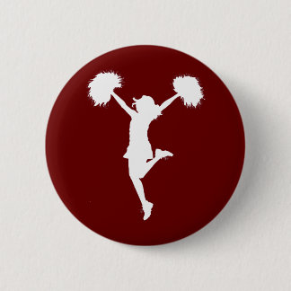 Kundengerechtes Hintergrund-Cheerleader Button