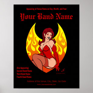 Kundengerechtes Konzert-Plakat Poster