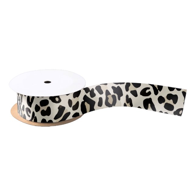 Kundengerechtes Leopard-Druck-Band Satinband (Spule)
