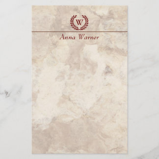 Kundengerechtes Monogramm Briefpapier