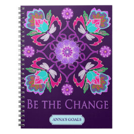 Kundengerechtes Notizbuch - seien Sie die Änderung Notizblock