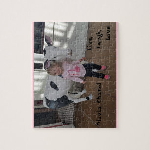 Kundengerechtes Puzzlespiel, ersetzen Ihren pic u. Puzzle