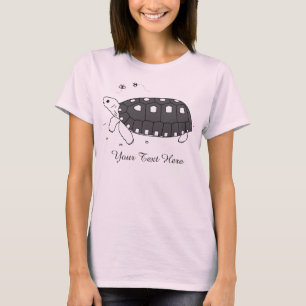 Kundengerechtes Redfoot Schildkröten-Shirt T-Shirt