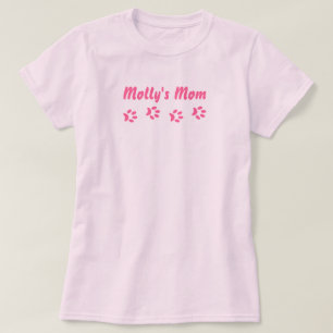 Kundengerechtes rosa T-Shirt