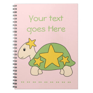 Kundengerechtes Schildkröten-Notizbuch 5 Notizblock