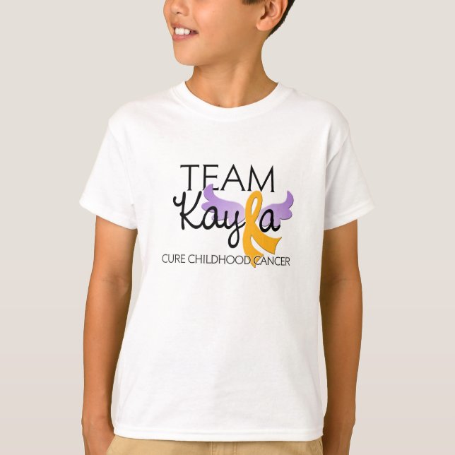 Kundengerechtes Team Kayla T-Shirt (Vorderseite)